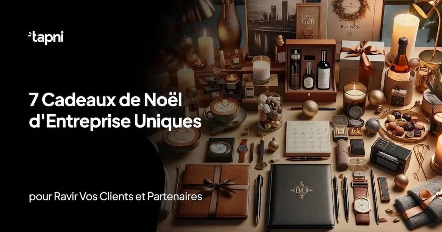 7 Cadeaux d'Entreprise Uniques pour Noël