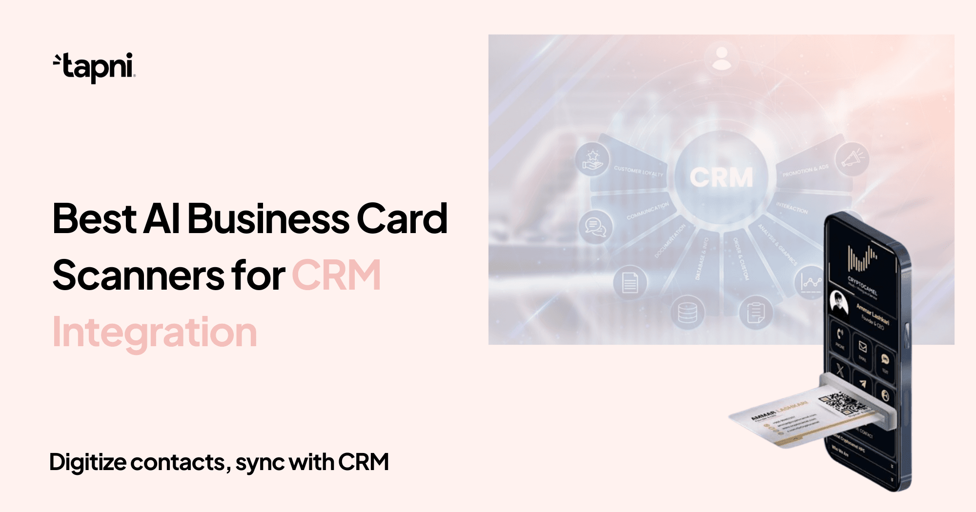 Best AI Business Card Scanners for CRM Integration