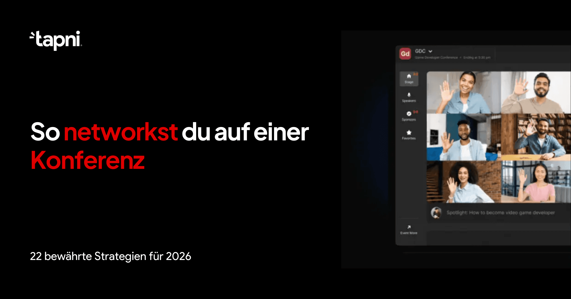 So networkst du auf einer Konferenz – 22 bewährte Strategien für 2026